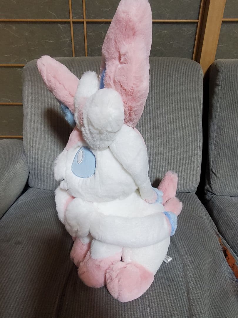 【ゲリラセール最終価格】ふわふわ抱きぬいぐるみ　ブラッキー、ニンフィア