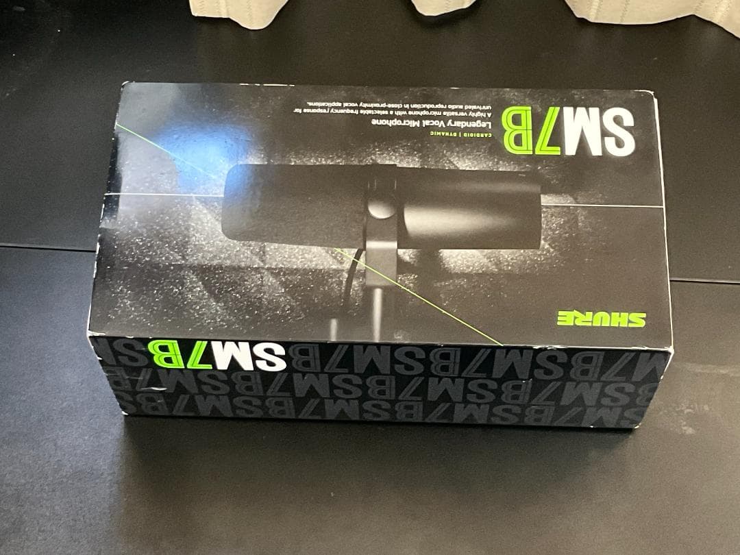 【日本正規品】【ほぼ未使用】SHURE SM7B 美品