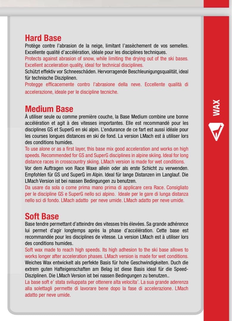 VOLA　MEDIUM　BASE　リキッド　250ml　toko swix