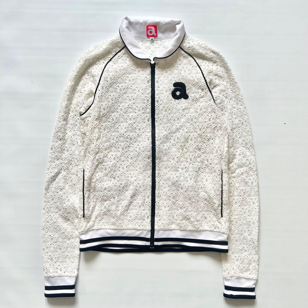 ARCHIVIO アルチビオ　レース　ジャケット　ゴルフ　レディース　薄手　ロゴ