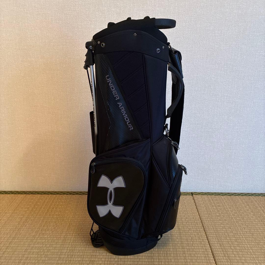 希少品UNDER ARMOUR スタンド式キャディバッグ
