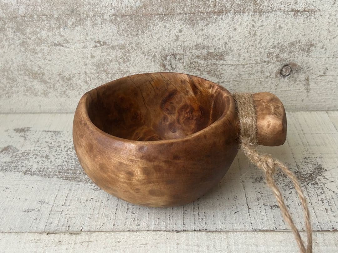 sunswood サンズウッド　白樺瘤　ククサ　kuksa ソロキャン　野営