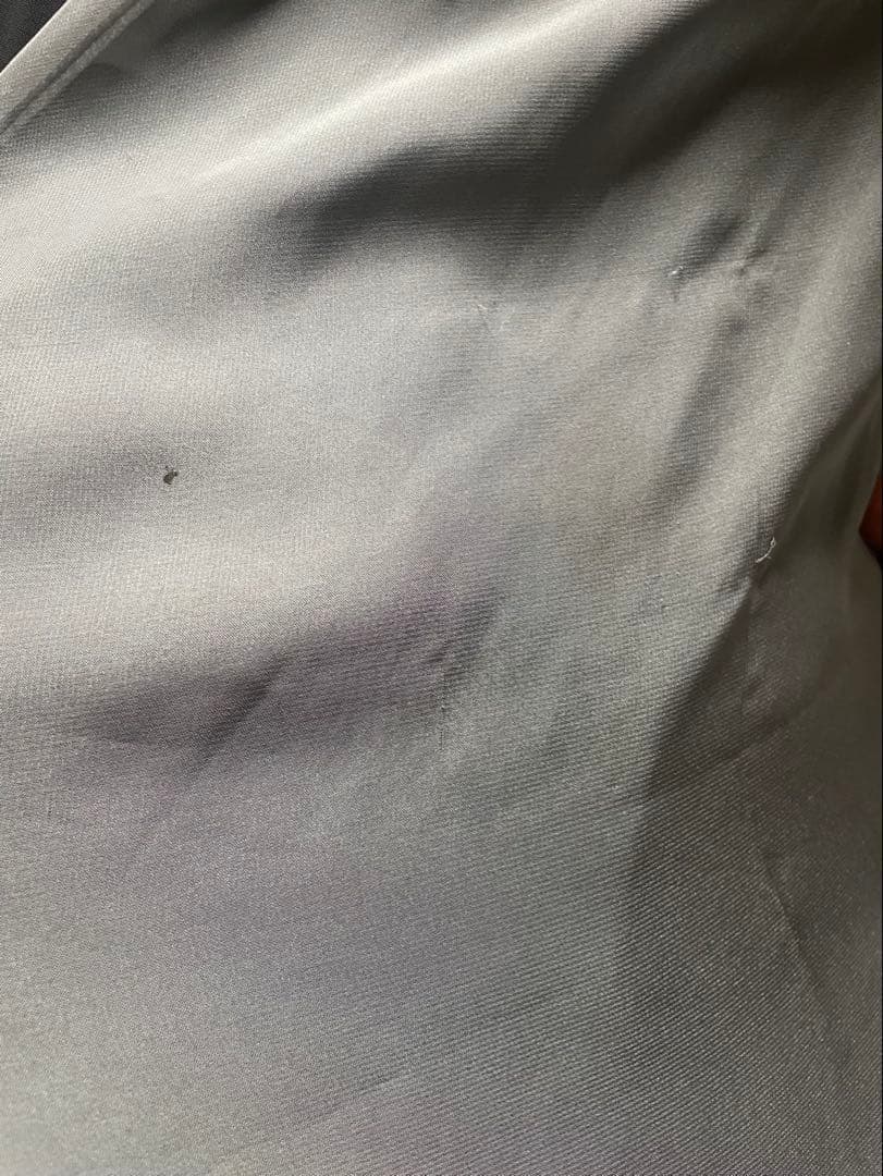 社交ダンスドレス 黒とグレー シフォン