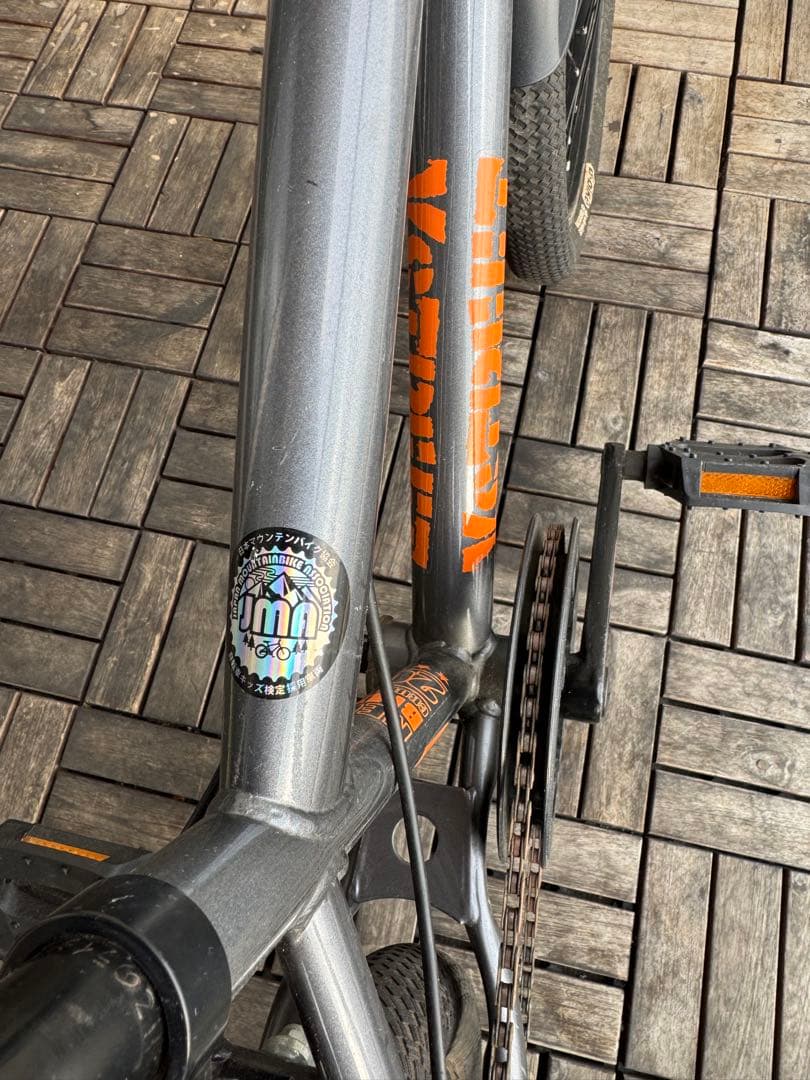 d-Bike XSTREET 20S ジュニアサイズ BMXガンメタリック