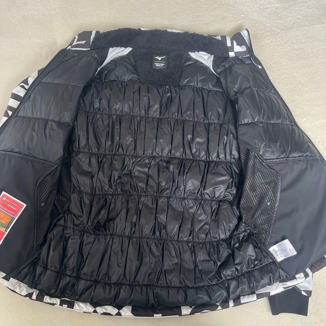 ●良品　ミズノ　ゴルフ　テックライニング　ブルゾン　ジャケット　ブレスサーモ