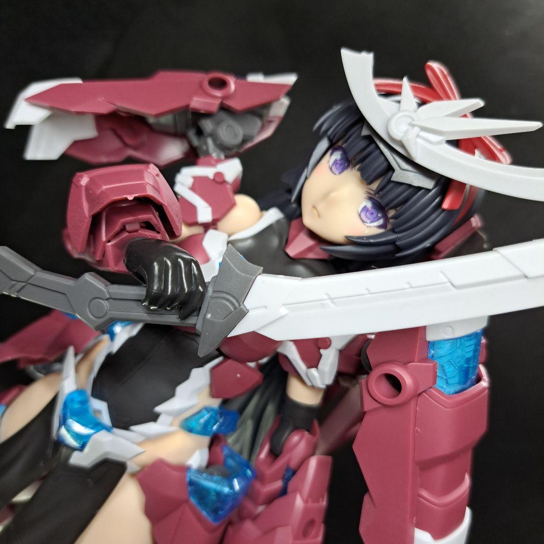 完成品　フレームアームズ・ガール　グランデスケール マガツキ　別売りスタンド付