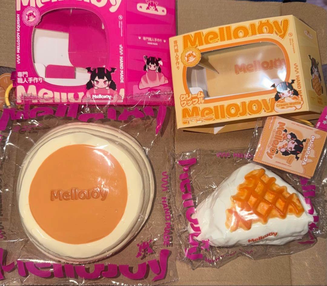 Mellojoy スフレ クリームワッフル クリーミークリーム セット