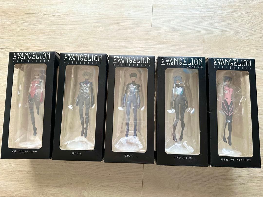 レア！エヴァンゲリオン展フィギュア 5体セット