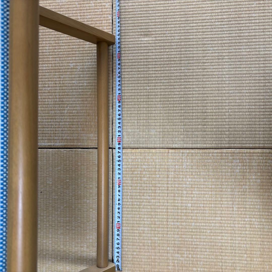 松右衛門帆を使用した折り畳みできる　ウッドデッキチェア