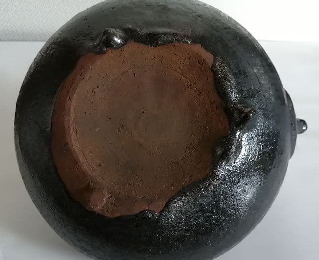 長崎　愛宕焼　土瓶