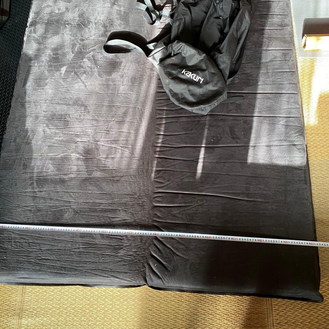 KAKURI インフレーターマット 7cm厚 ダブル