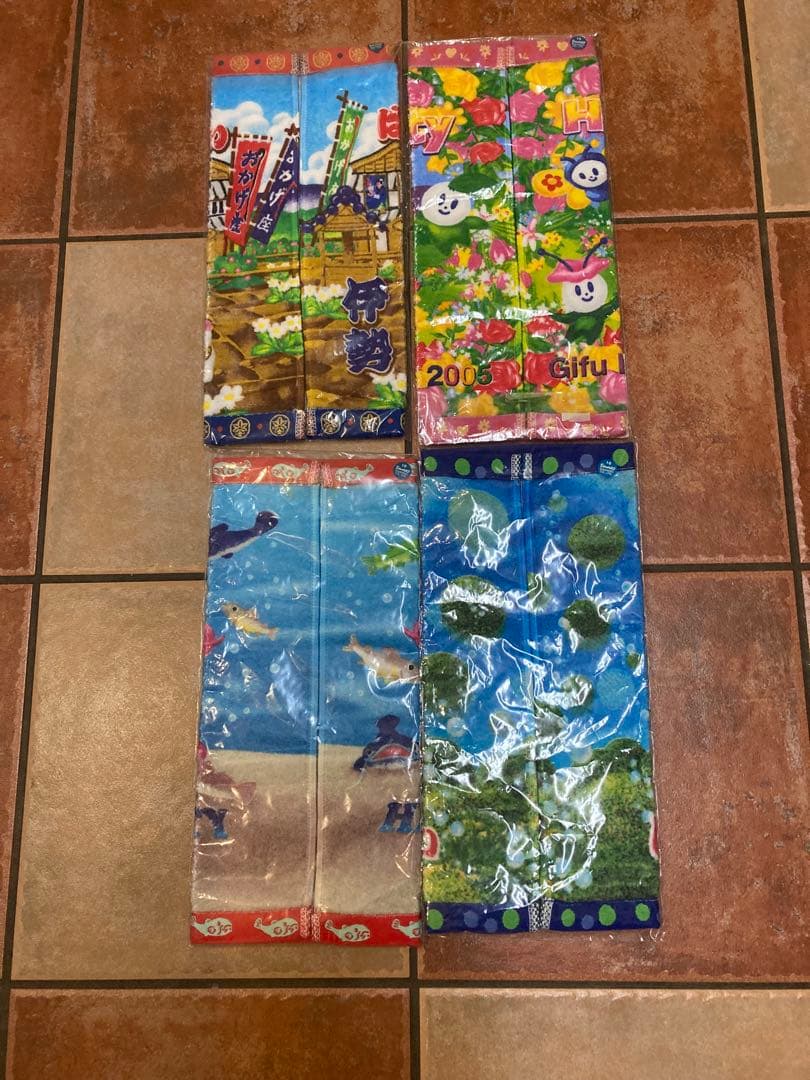 ハローキティハンドタオル愛知万博限定 地域限定品他10枚セット