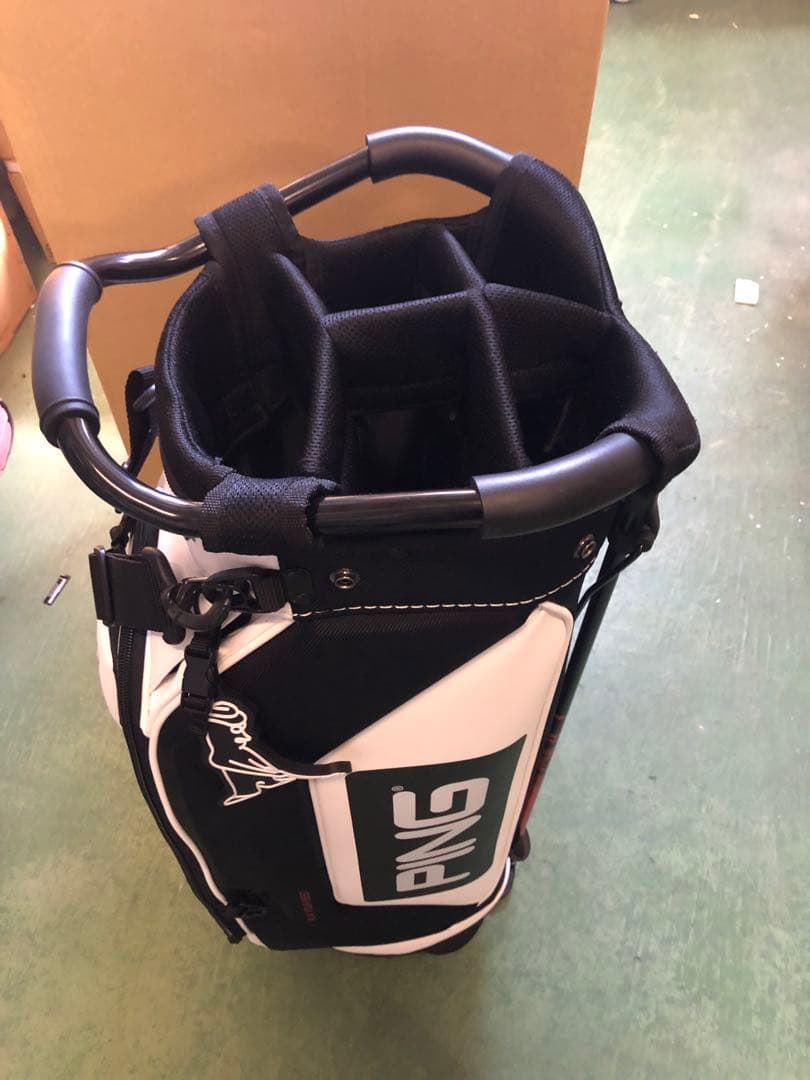 PING ピン キャディバッグ スタンド式 ワンポケット