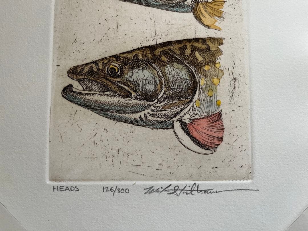 Mike Stidham 版画 HEADS & TAILS ２枚セット