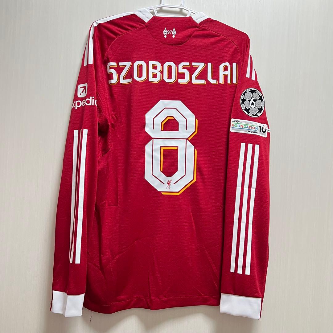 h*i様 リヴァプール　ショボスライ　選手着用モデル長袖ユニフォーム