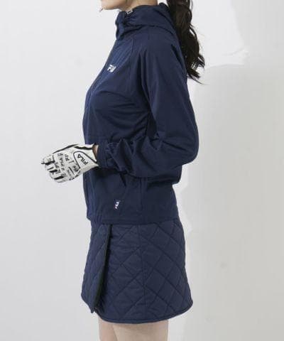 未使用 FILA GOLF LLサイズ レディース 中綿ベスト＋ブルゾン 紺LL