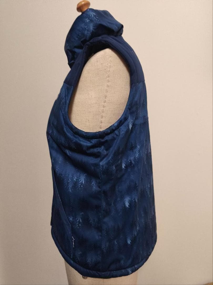 未使用 FILA GOLF LLサイズ レディース 中綿ベスト＋ブルゾン 紺LL