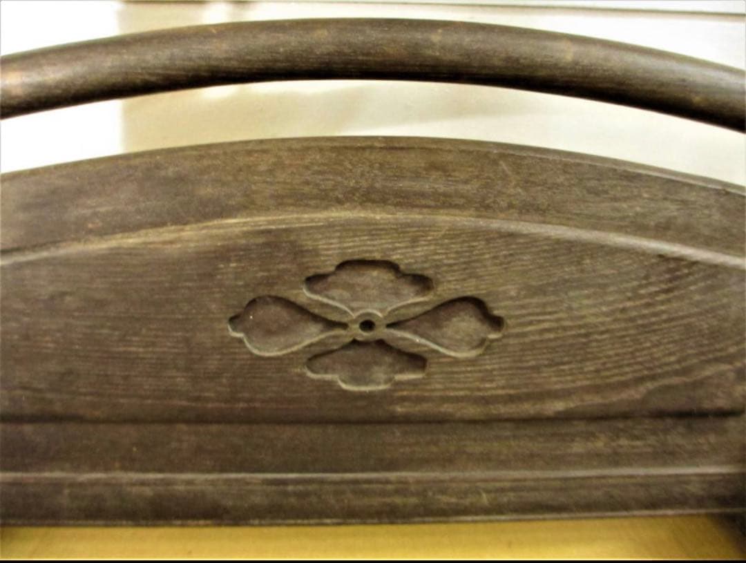 銅鑼、木製スタンド付き(古民具)