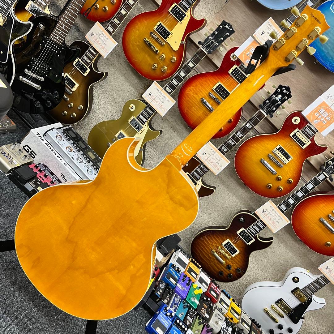 【11529】Burny by FERNANDES RFA-75 フルアコ