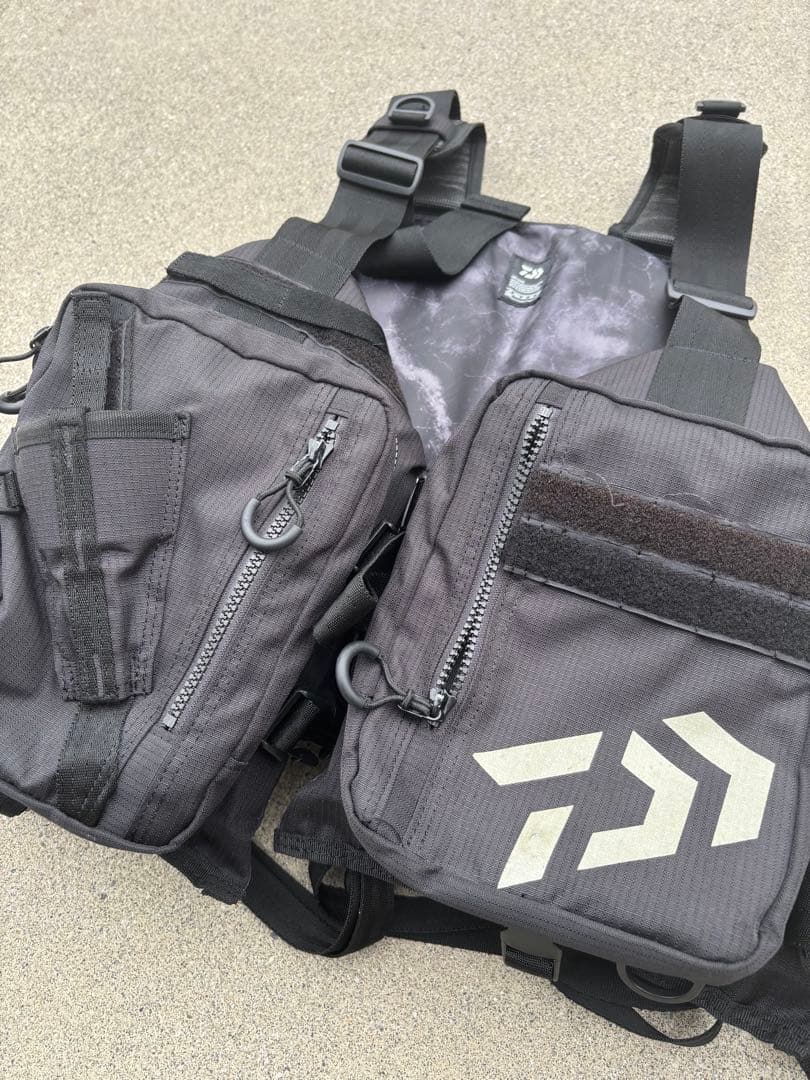 Daiwa フィッシング用ライフジャケット ブラック