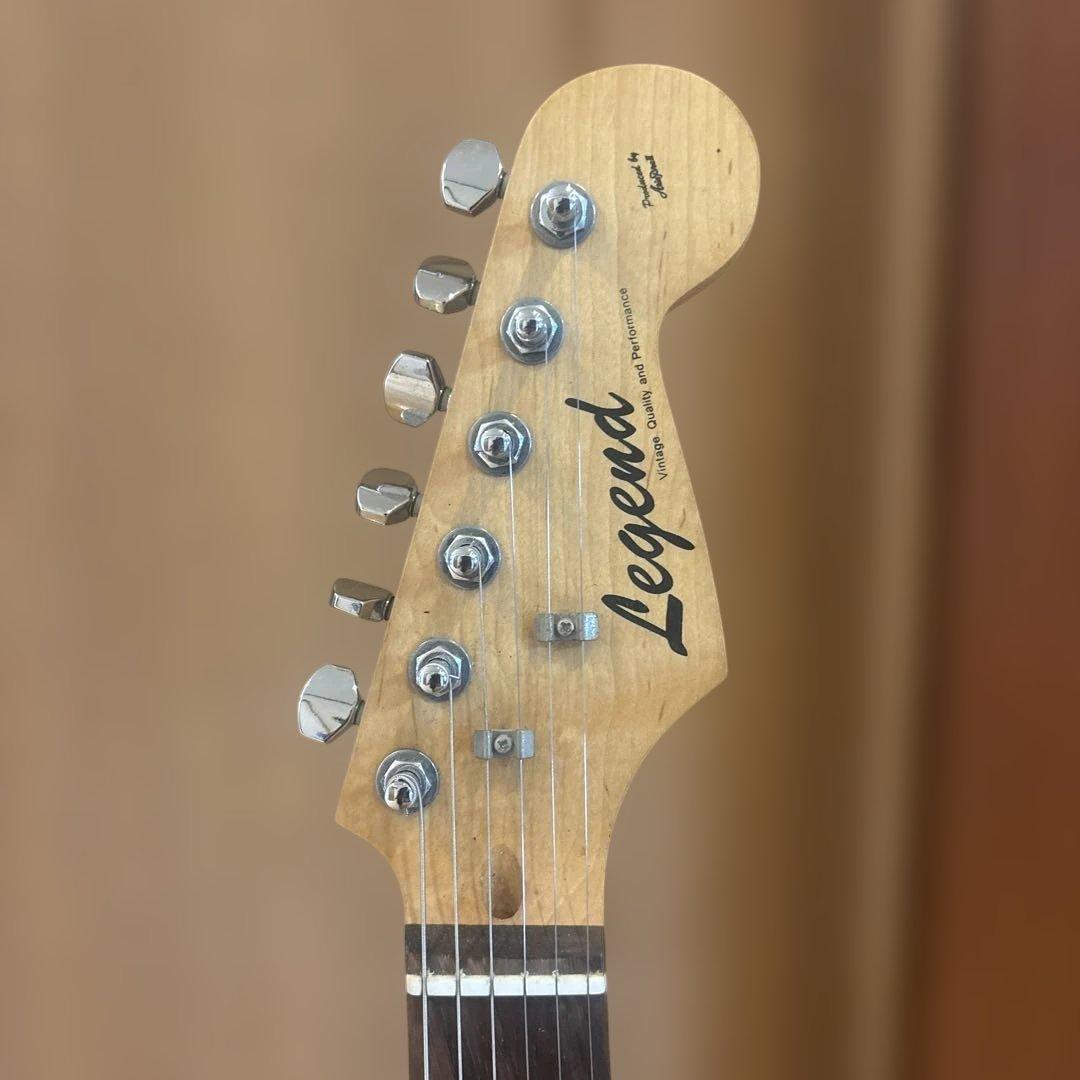 Legend ストラトタイプ アーム付 新品弦張替済 ソフトケース（オマケ）