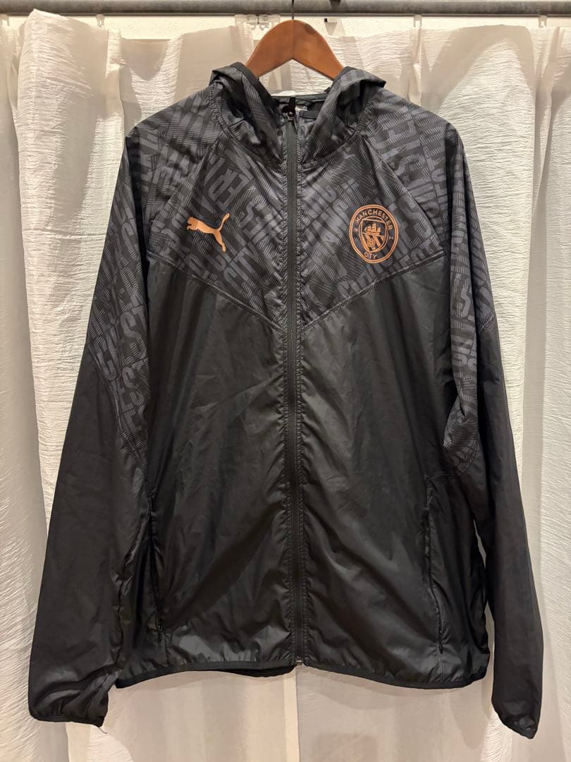 【極美品】PUMA マンチェスター・シティ ウォームアップジャケット XL