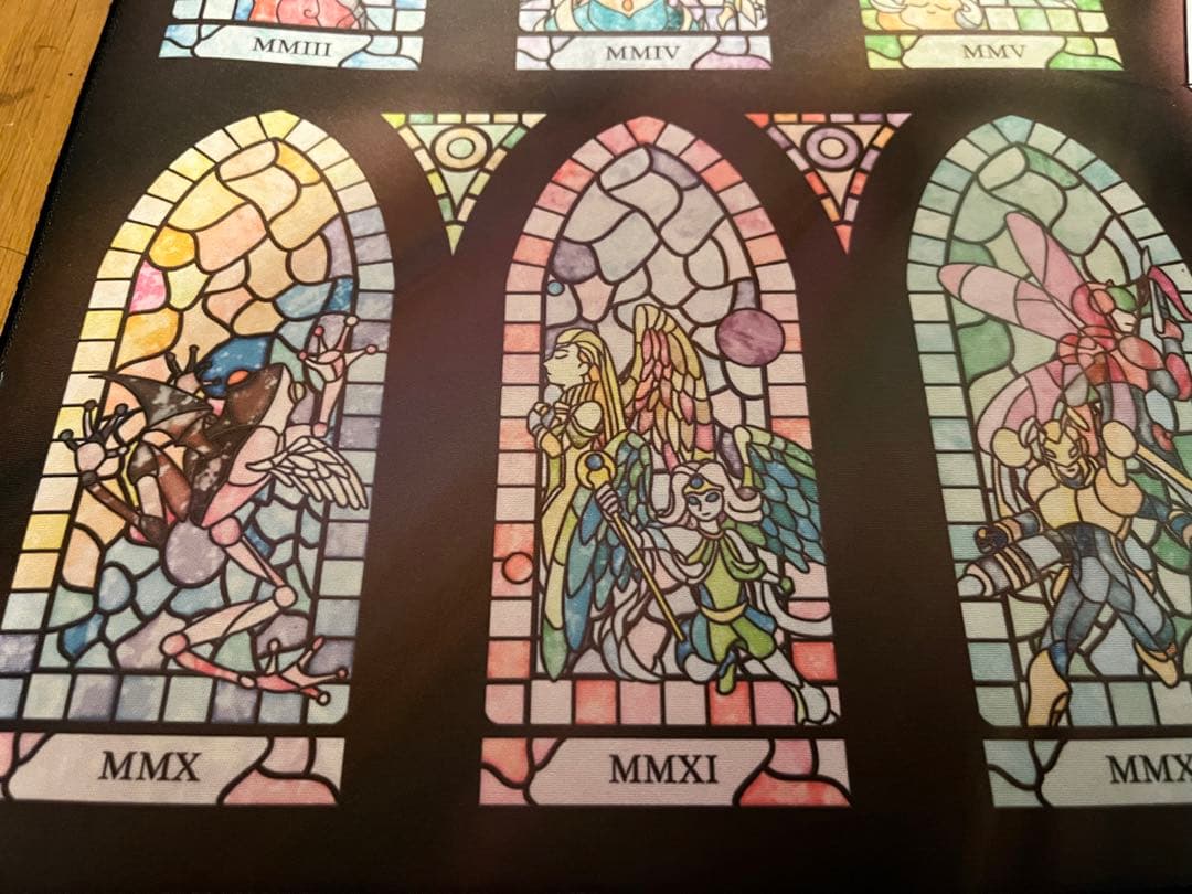 遊戯王　海外　プレイマット　ARG2016 ステンドグラス