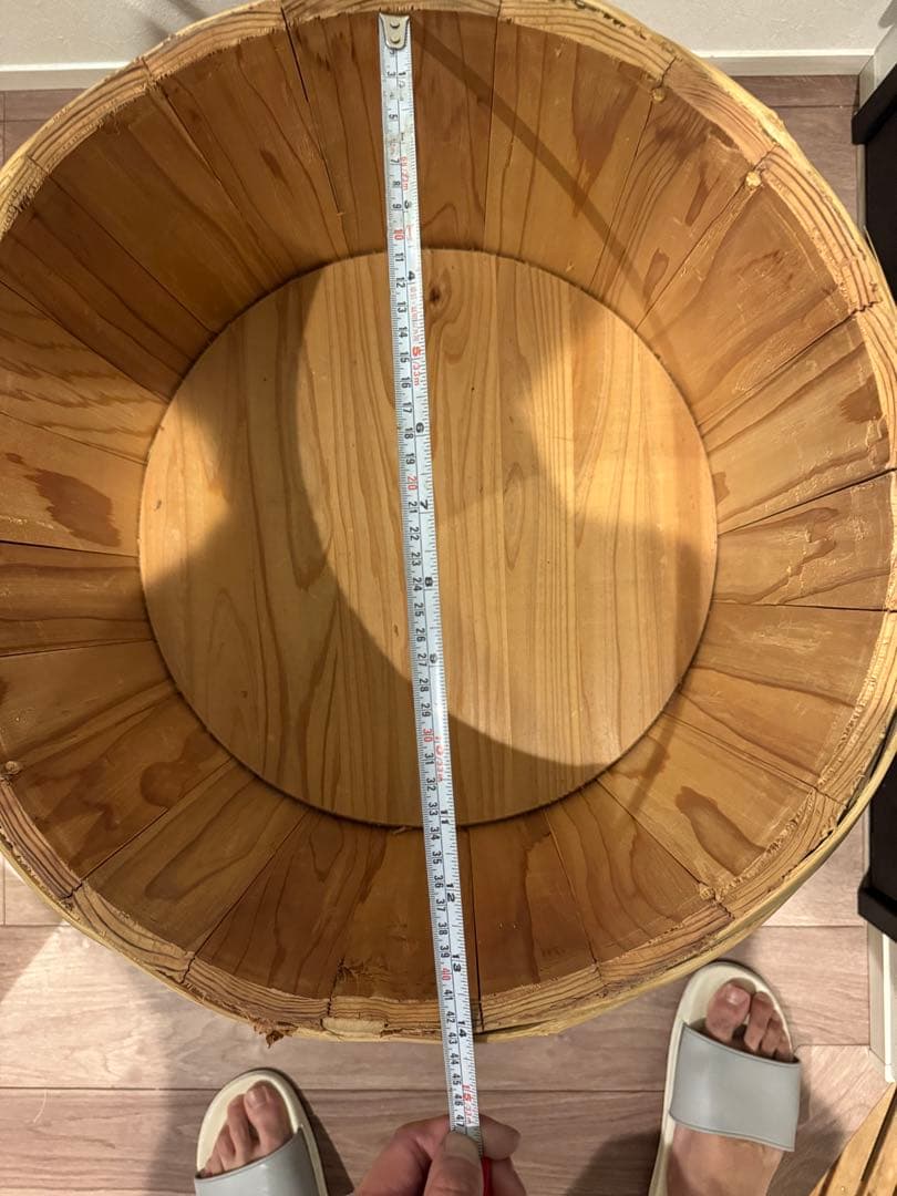 鏡開き　樽のみ　（木樽）西濃運輸支店止め