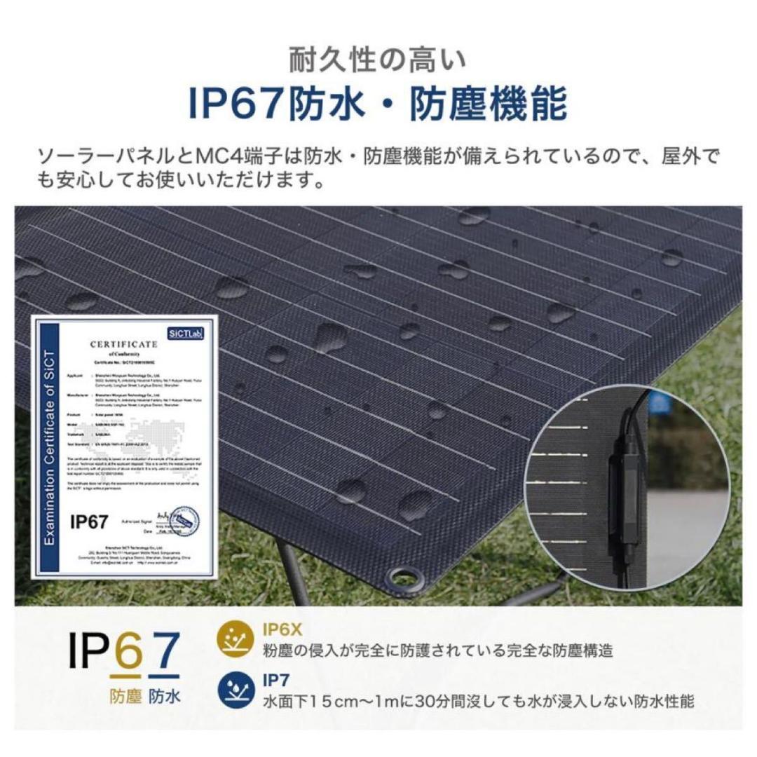 未開封　SABUMA ソーラーパネル 200W 折り畳み 太陽光パネル