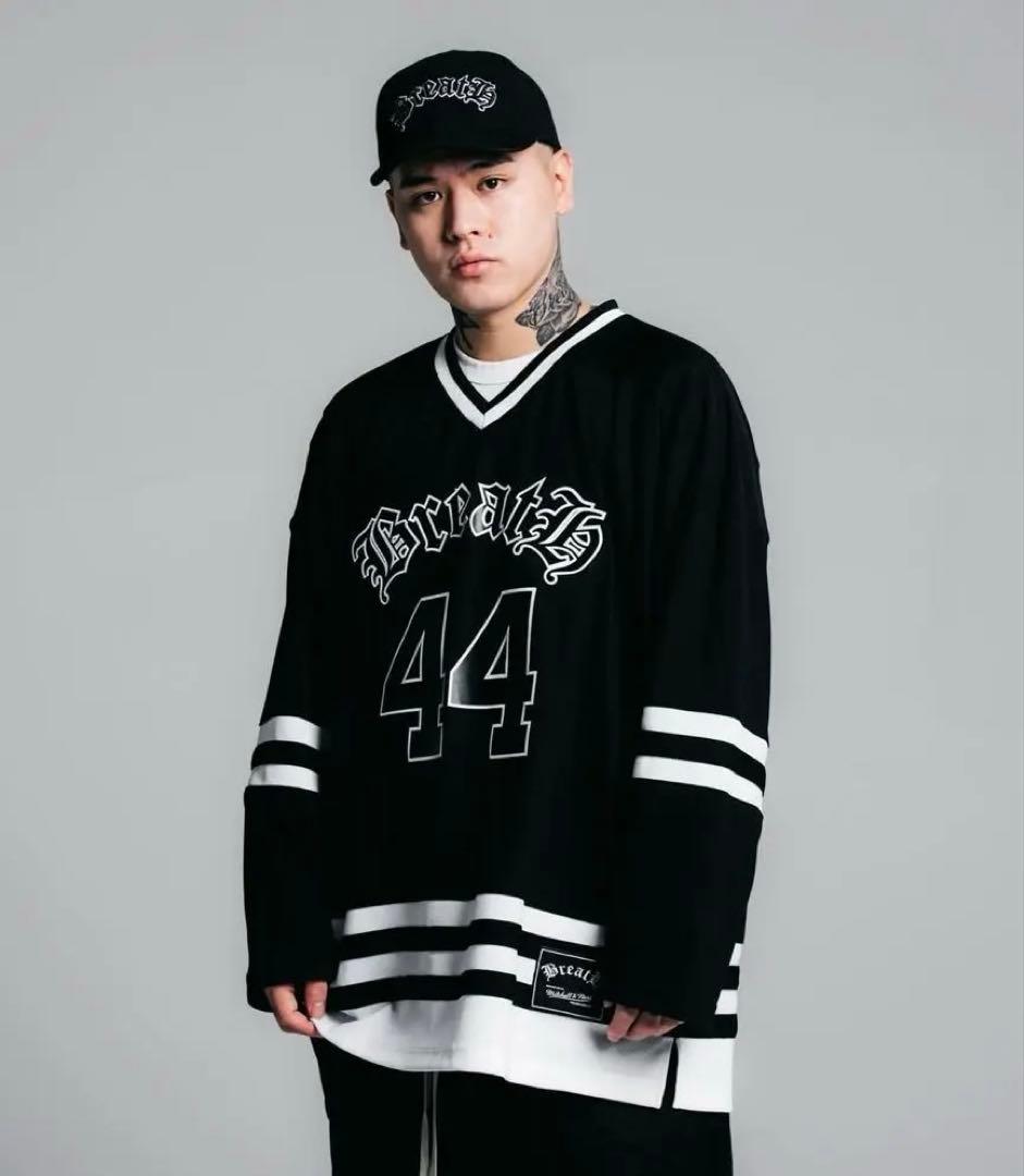 breath × mitchell&ness hockey jersey
