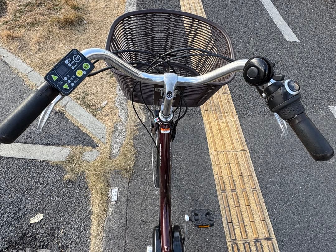 中古YAMAHA電動アシスト自転車　8.7Ah 大阪　028番