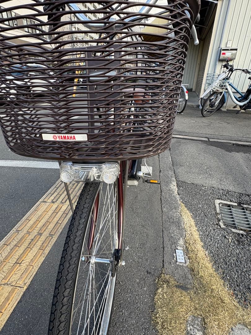 中古YAMAHA電動アシスト自転車　8.7Ah 大阪　028番