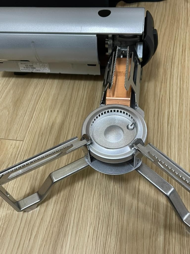 「未使用」希少専用ケース付スノーピーク アウトドアGS-600 カセットコンロ