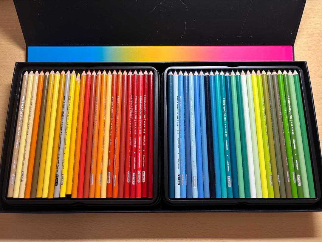 プリズマカラー色鉛筆 150色(付属品あり)
