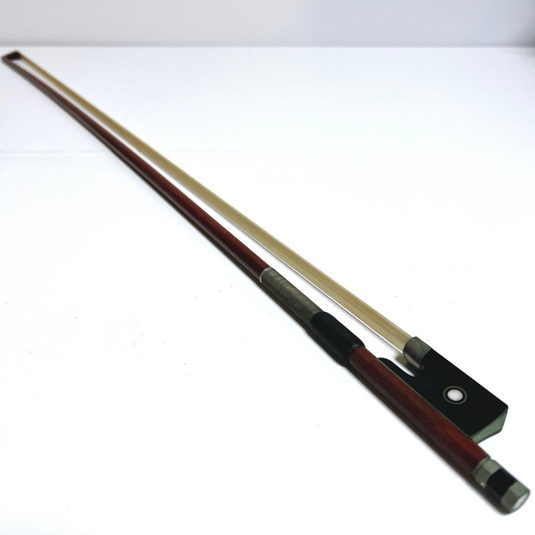 【張り替え不要】J.Meinhold バイオリン弓 4/4 マインホールド