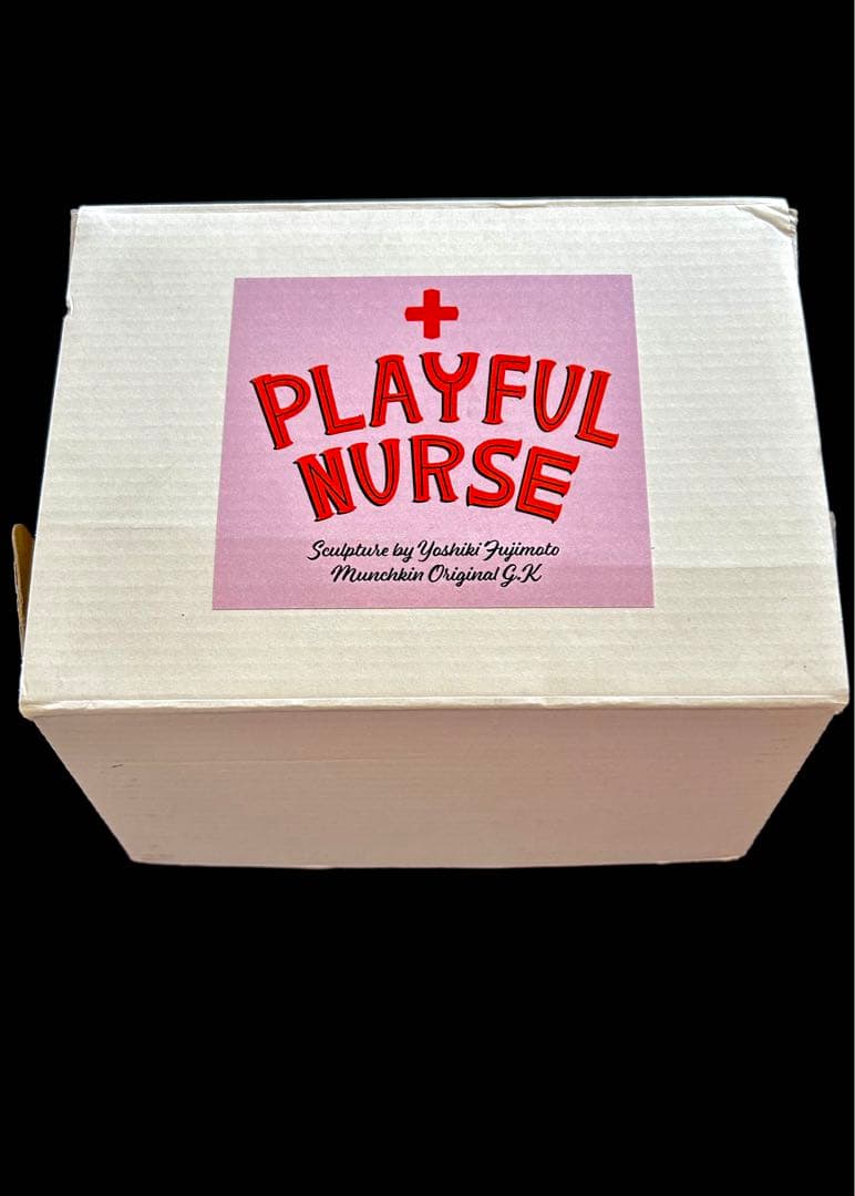 塗装済み完成品 PLAYFUL NURSE 藤本圭紀 ガレージキット フィギュア