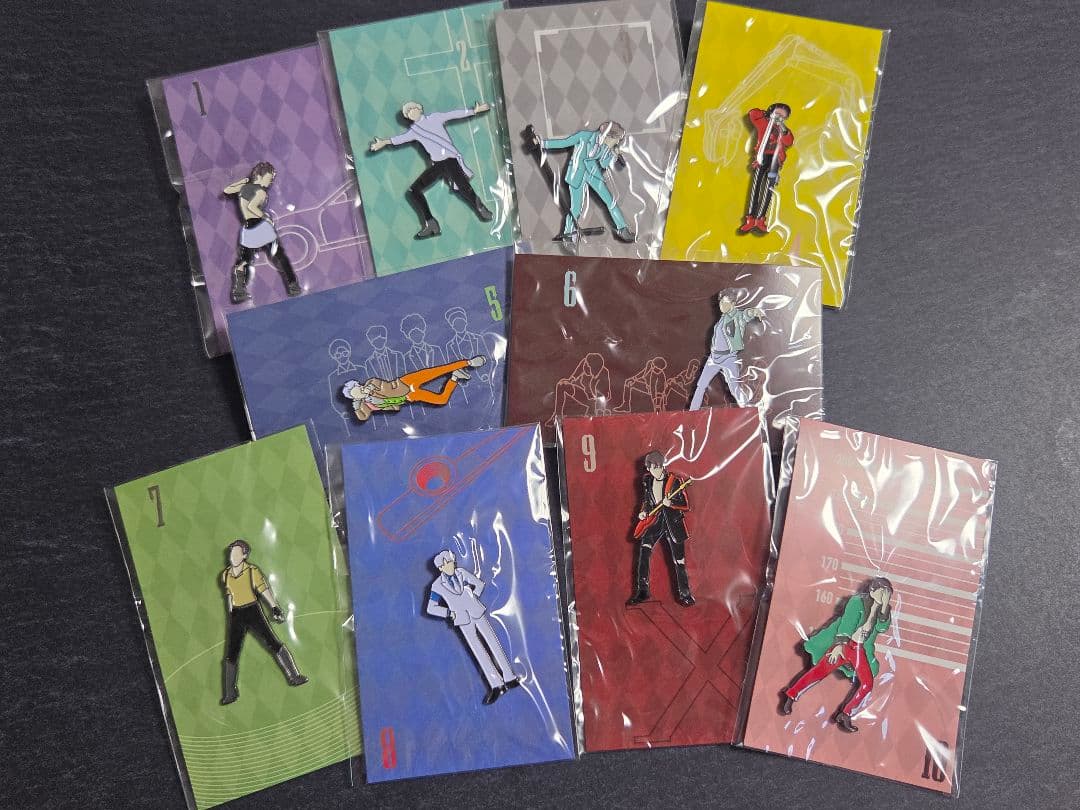 SHINee　JONGHYUN ジョンヒョン　ピンバッジ　10個セット