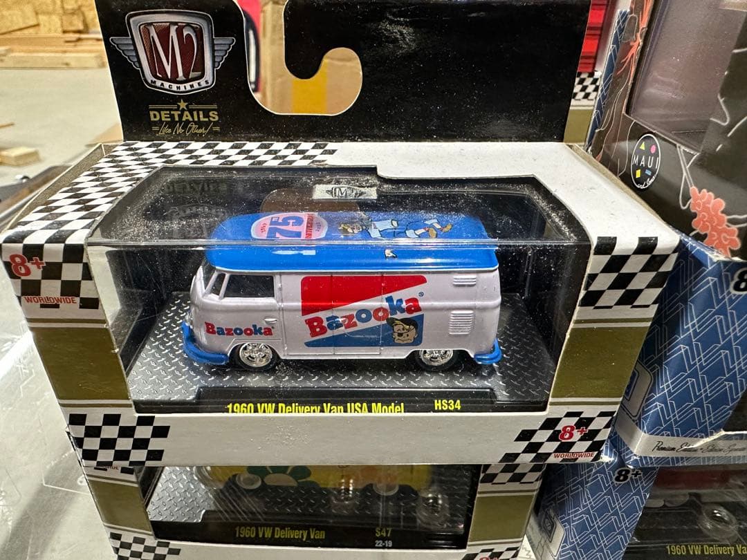 M2マシーン 6台セット ワーゲンバス vw ホットウィール チェイス レア