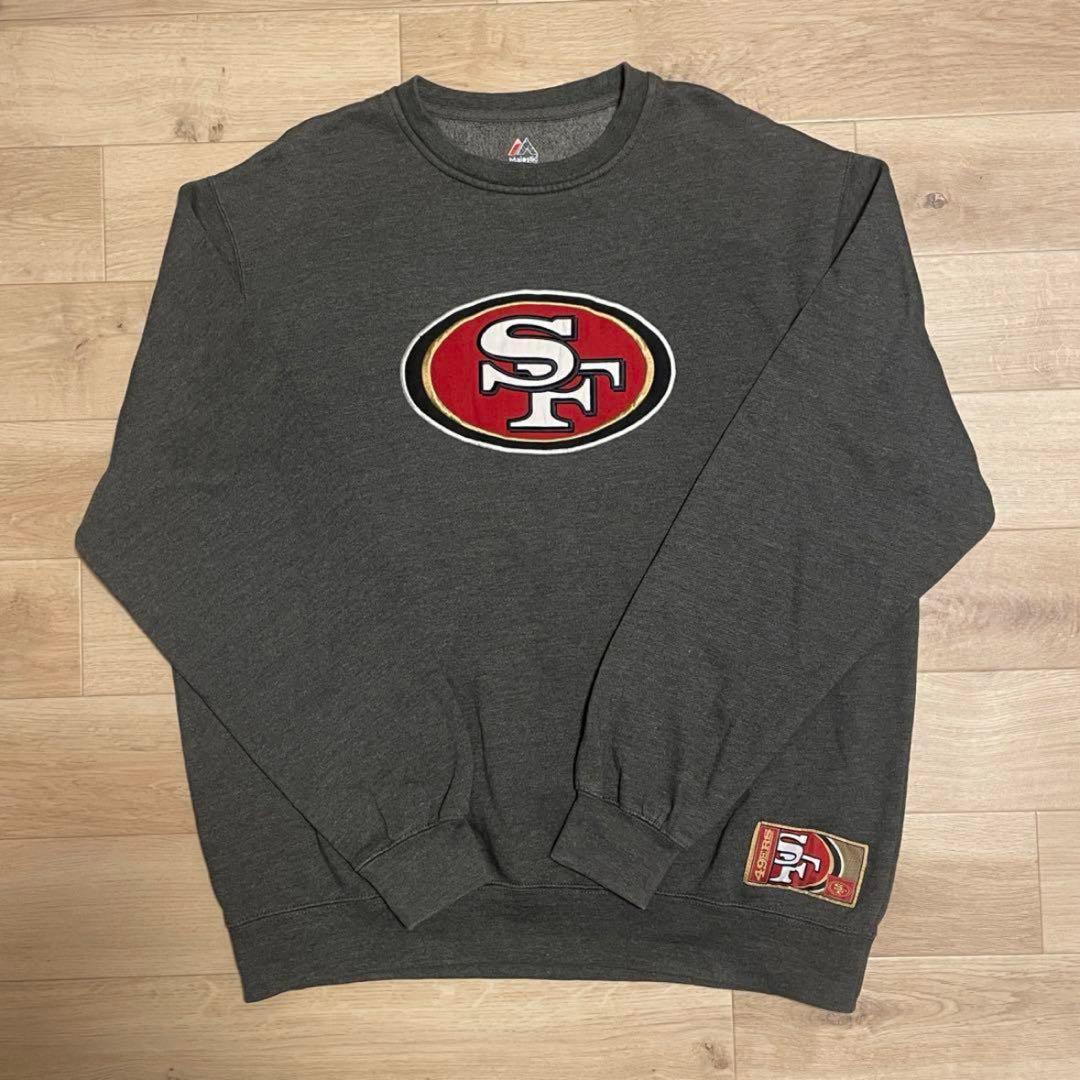 NFL SF49ERS 刺繍ロゴ　スウェット