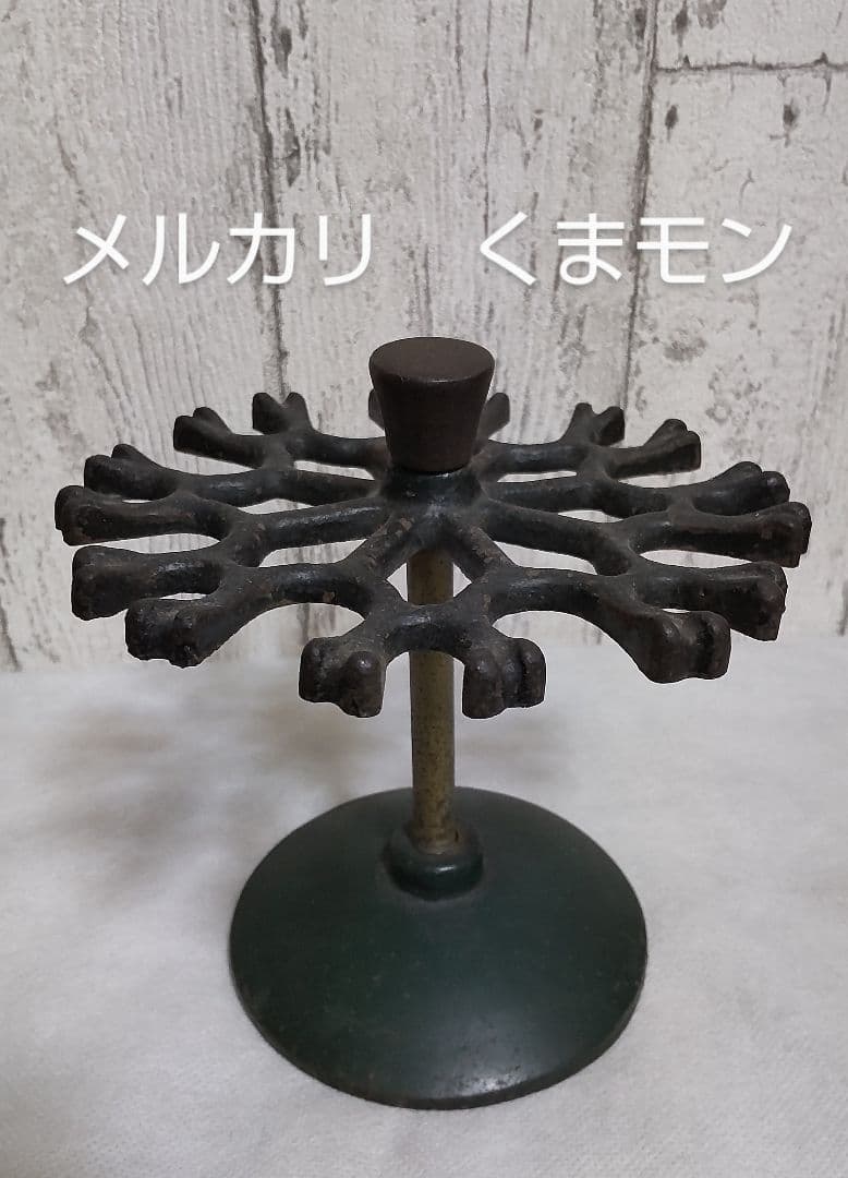 【送料込み】回転式　スタンプホルダー　レトロ