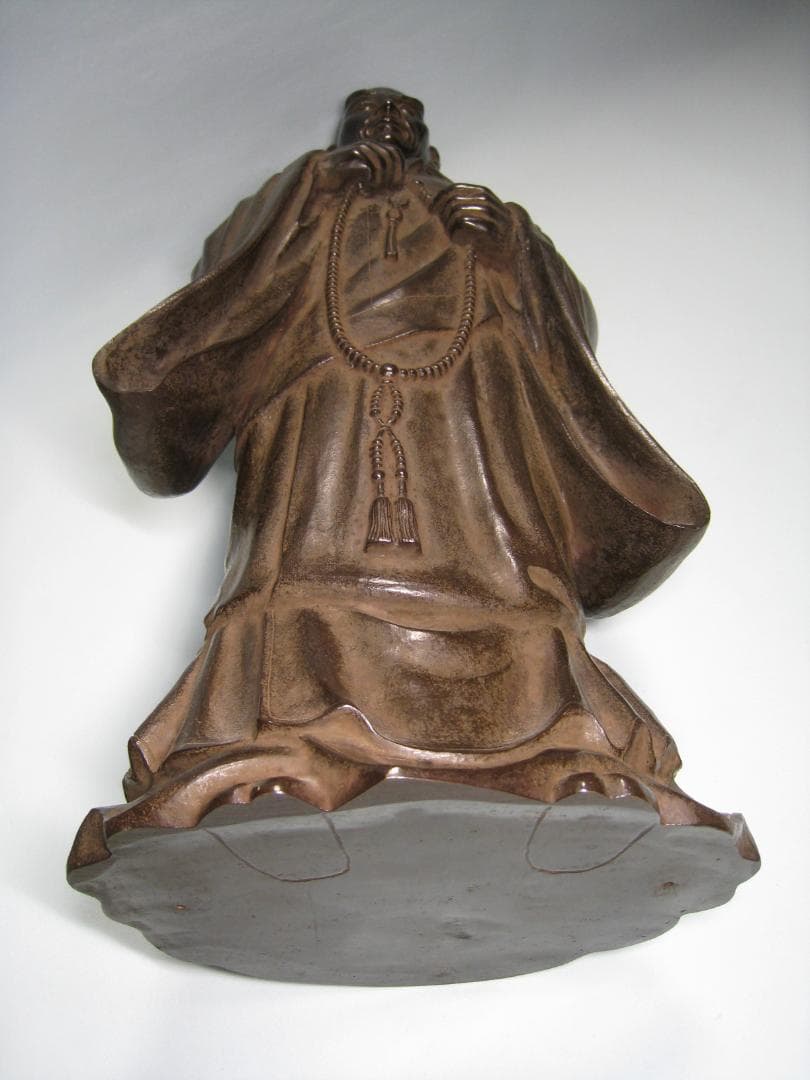 親鸞さん【親鸞聖人像】　ブロンズ製 浄土真宗開祖　　 高さ約59㎝