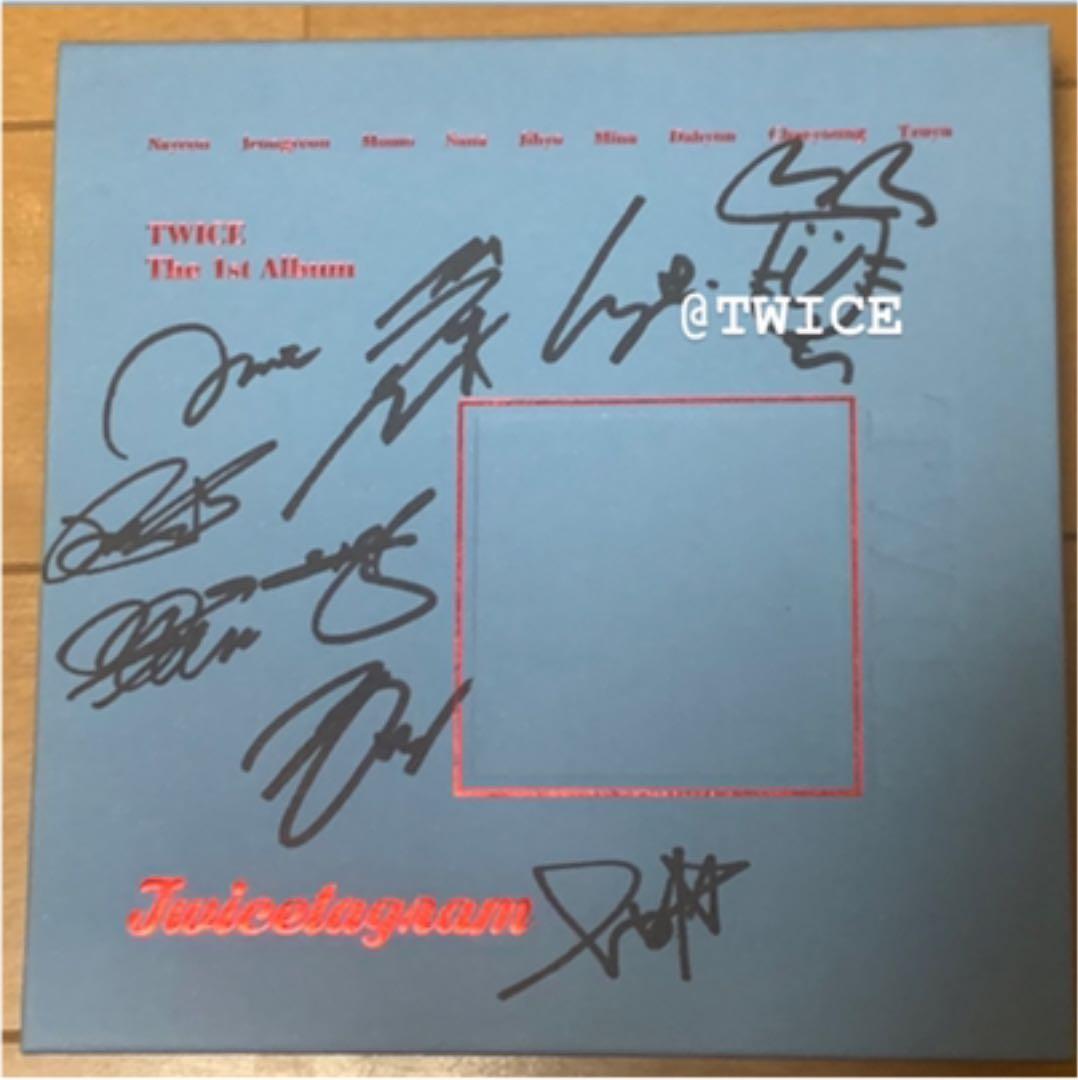 TWICE likey 直筆サイン入りCD