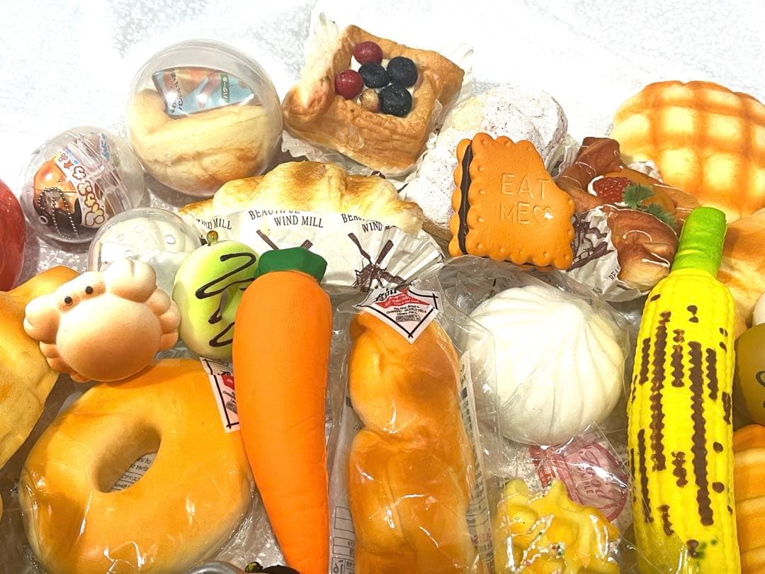 【超大量68点】スクイーズ まとめ売り 希少・キャラ物多数 ガチャなど