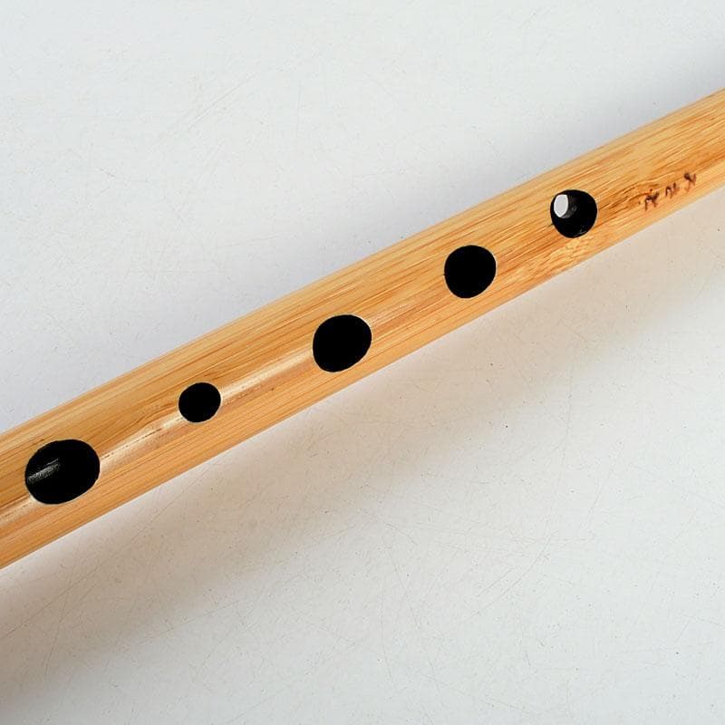 木管楽器　竹製　横笛　篠笛　みさと笛　胡蝶　袋付　V　9629