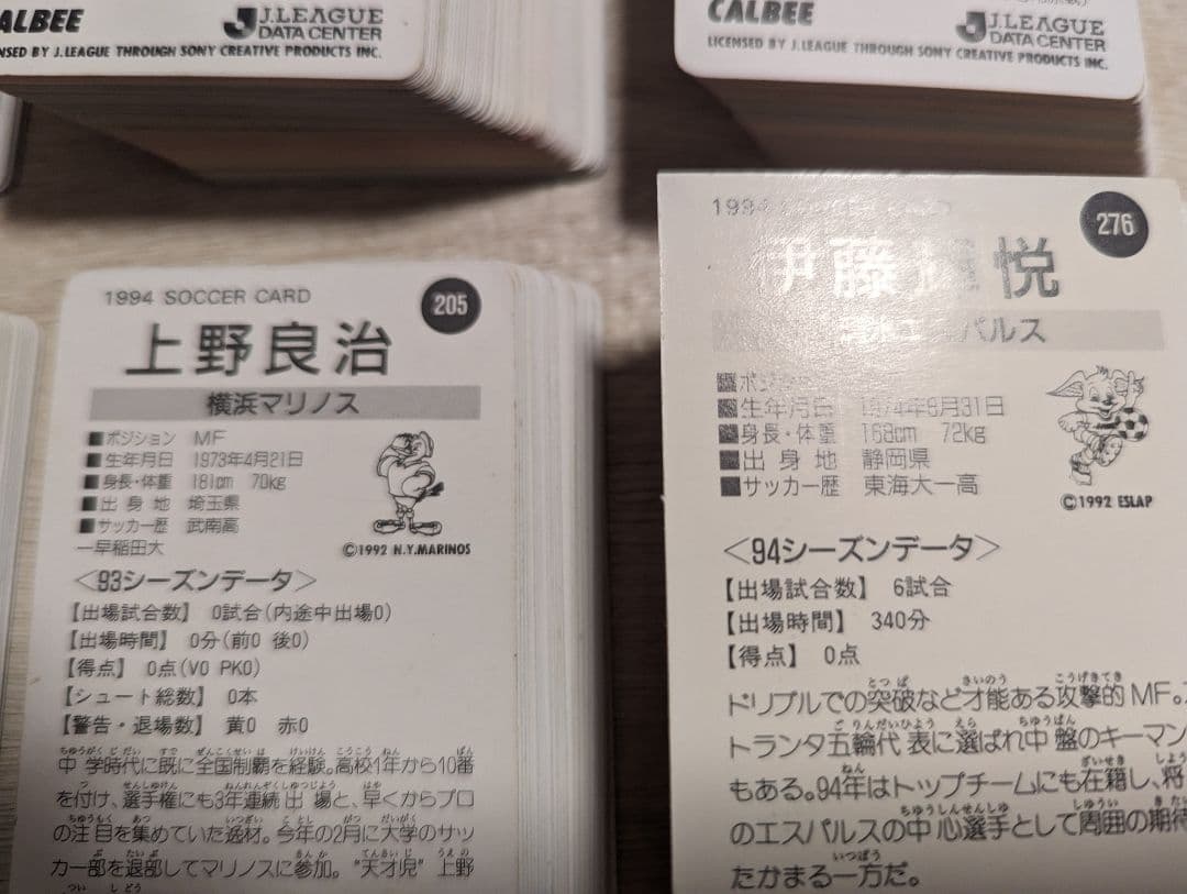 カルビー　Ｊリーグチップス　1994年