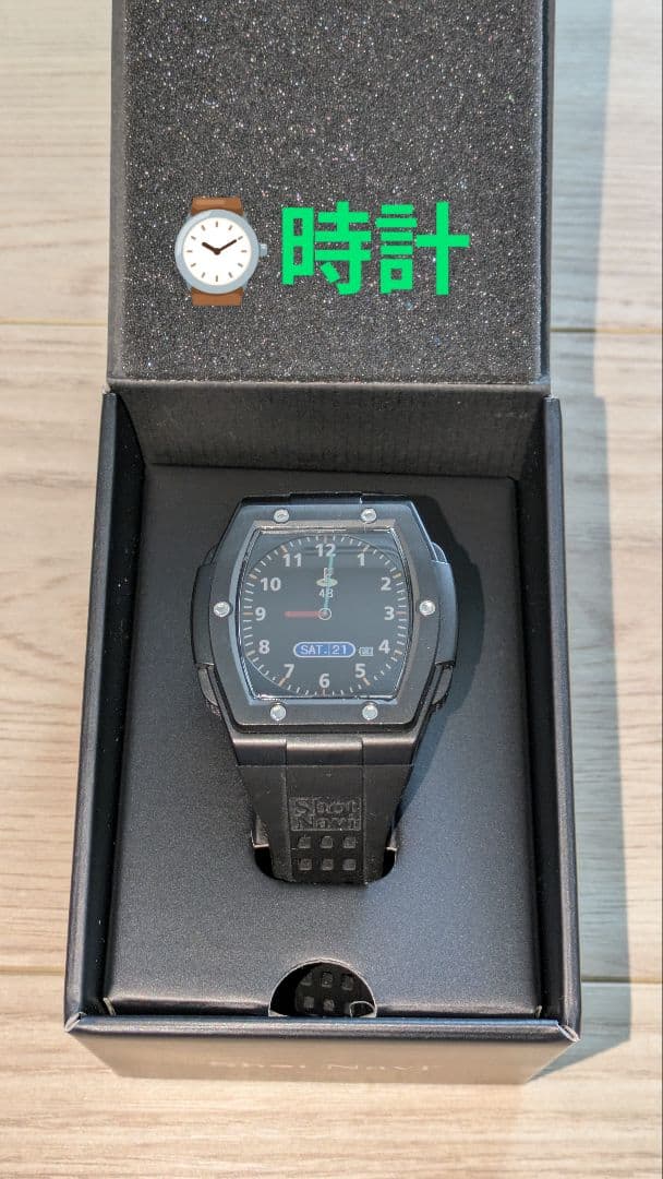 Crest Golf GPS Watch ブラック