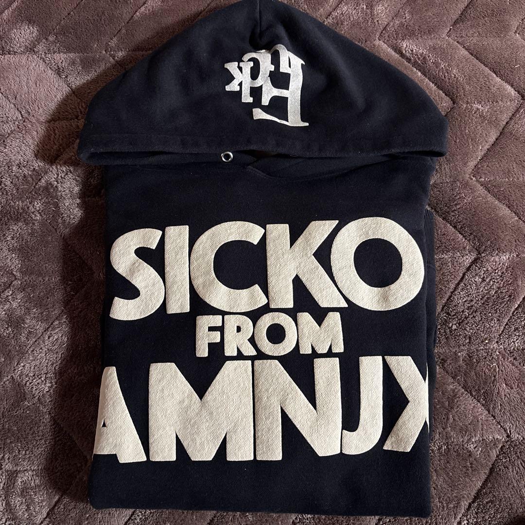 平本蓮　SICKO FROM AMNJX アマノジャク パーカー RIZIN