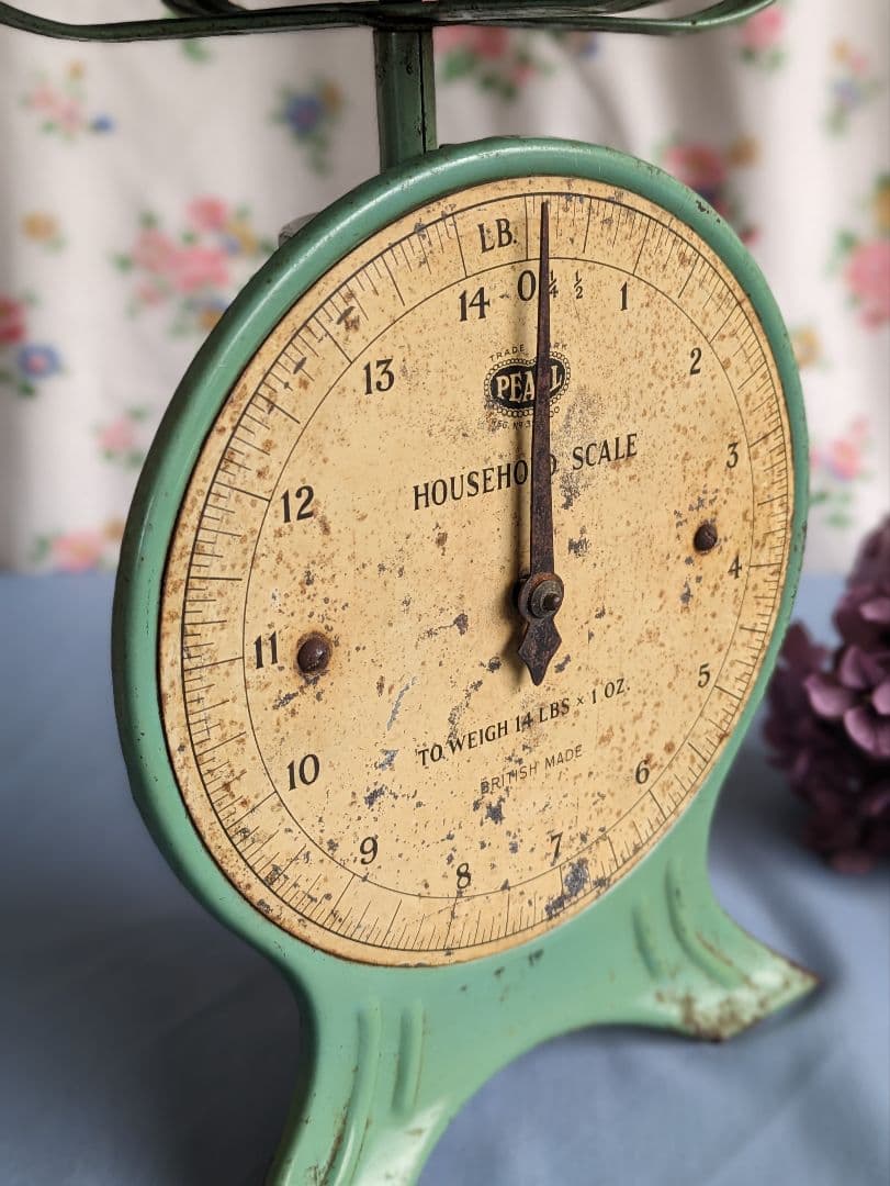 イギリスアンティーク パール PEARL ハウスホールドスケール 秤 スケール