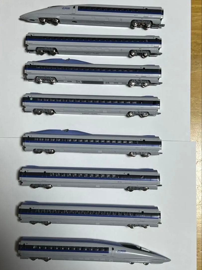 JR500系東海道・山陽新幹線8両セット