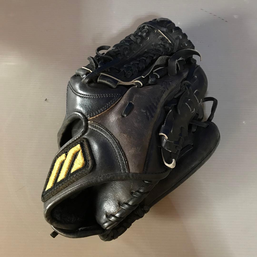 Mizuno Pro ミズノプロ 内野手用 グローブ ビッグM ブラック 黒